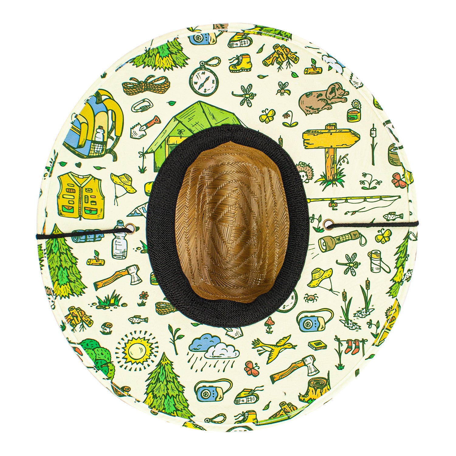 Camping Straw Lifeguard Hat Doba